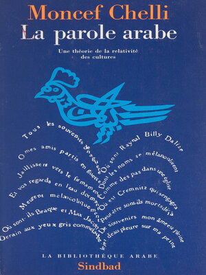 cover image of La parole arabe